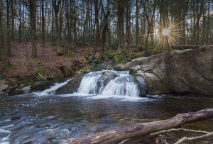 Winter's sun at Enders Falls - Photo by Terri-Ann Snediker